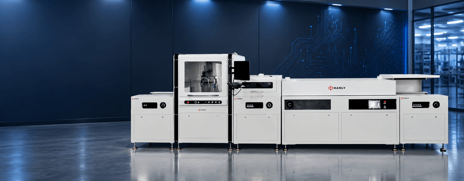 HL automatic conformal coating production line