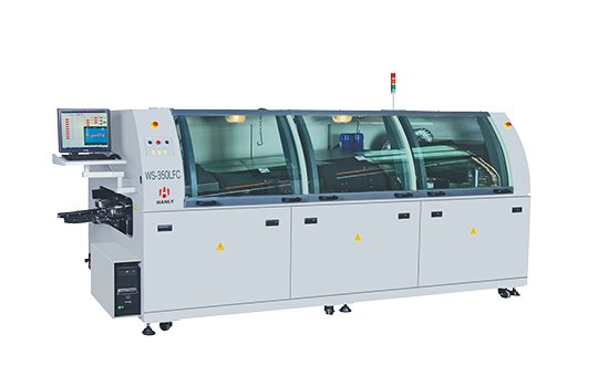 HL WS-350 computerized lead-free wave soldering machine